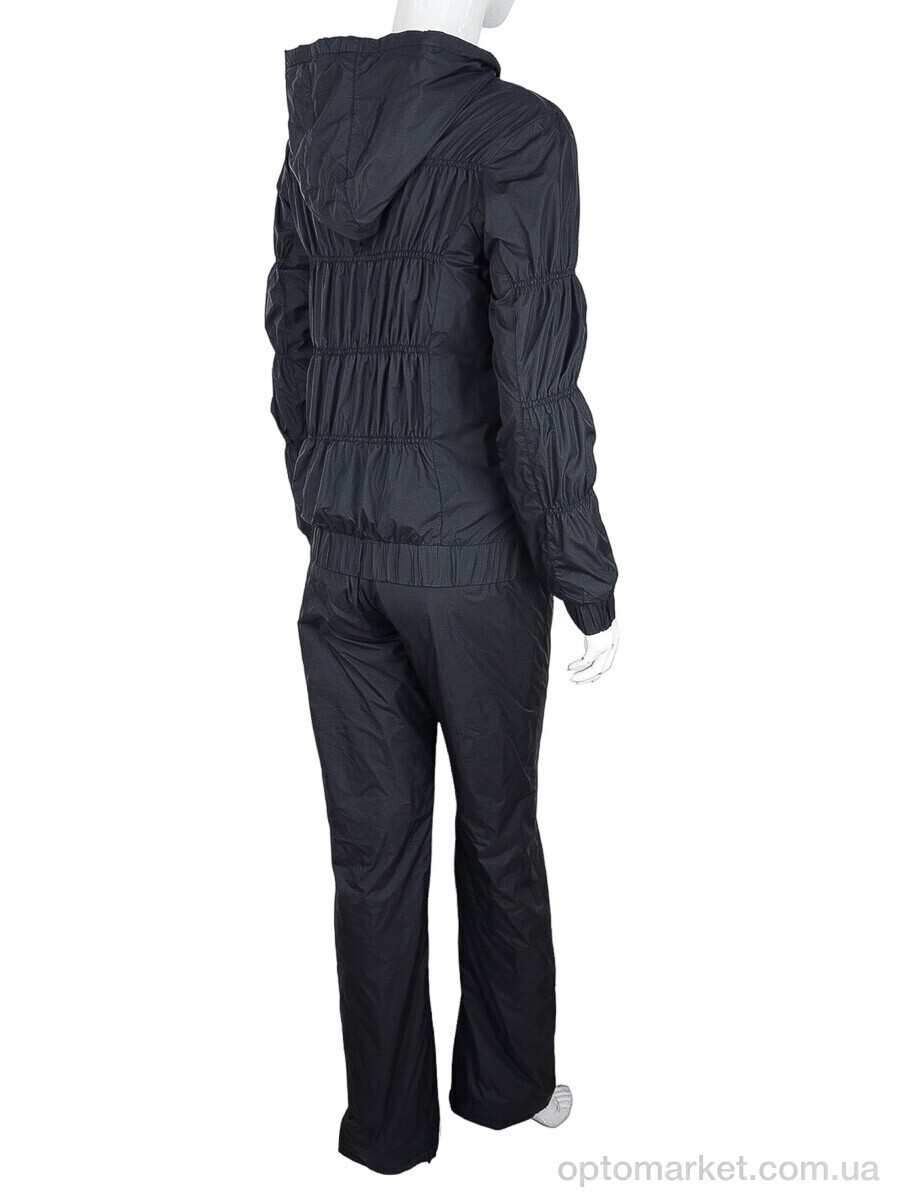 Купить Спортивний костюм жіночі 9228 black A.idas чорний, фото 3