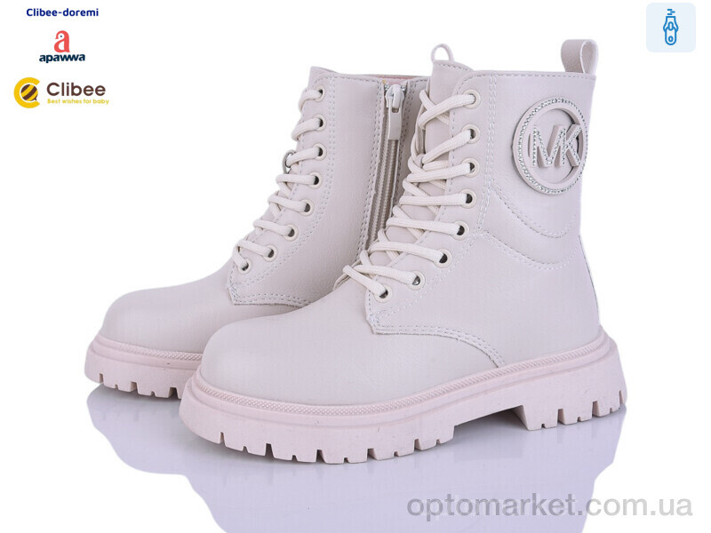 Купить Черевики дитячі 927C-2 beige Apawwa бежевий, фото 1