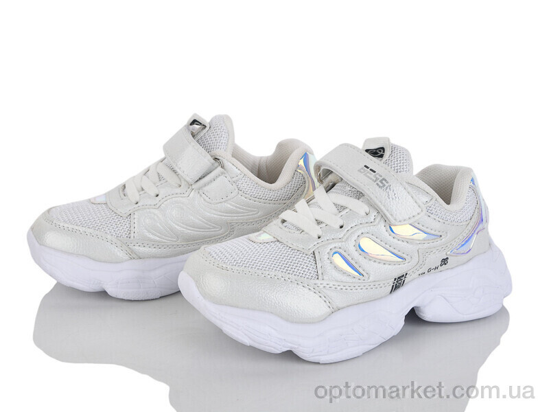 Купить Кросівки дитячі 9296-3 Bessky білий, фото 1