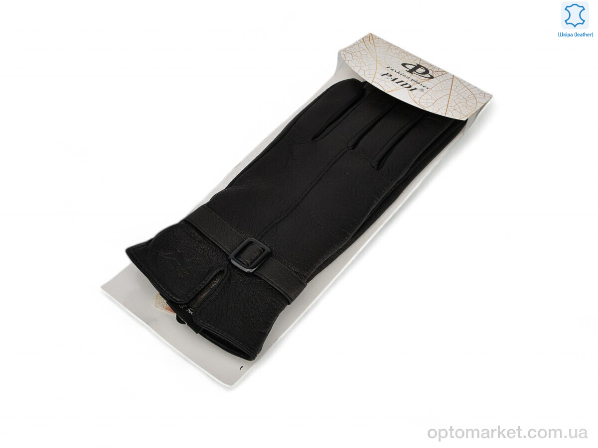 Купить Рукавички жіночі 93-2 black олень Paidi чорний, фото 1