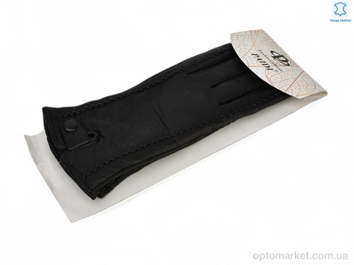 Купить Рукавички жіночі 93-6 black олень Paidi чорний, фото 1