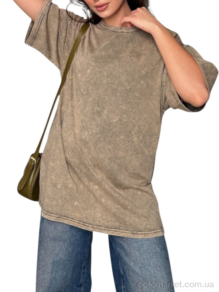 Купить Футболка жіночі 93 варенка бежева Margo бежевий, фото 1