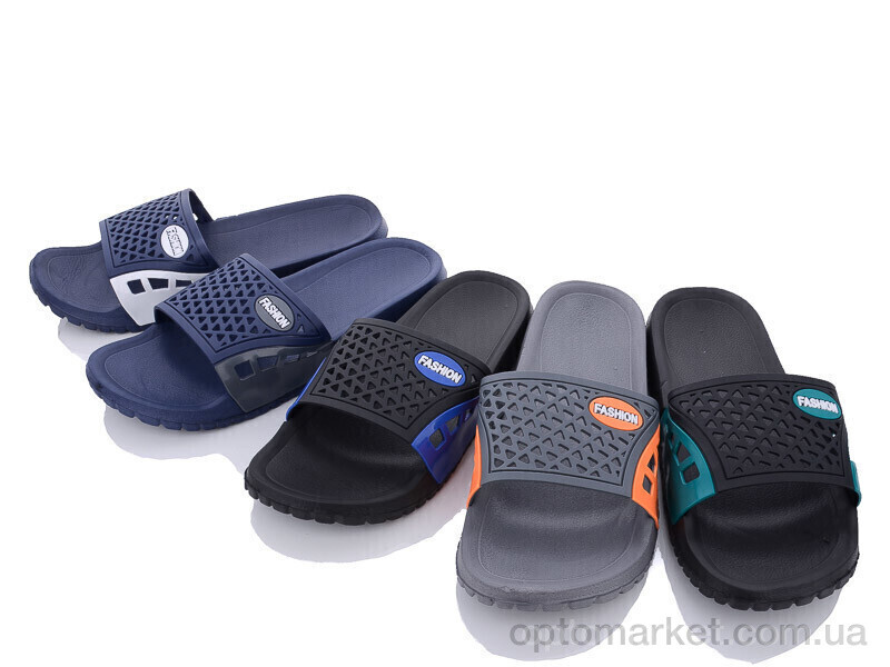 Купить Шльопанці чоловічі 934 mix Alex синій, фото 1