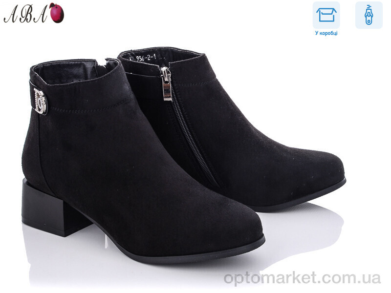 Купить Черевики жіночі 936-2-1 Aba чорний, фото 1
