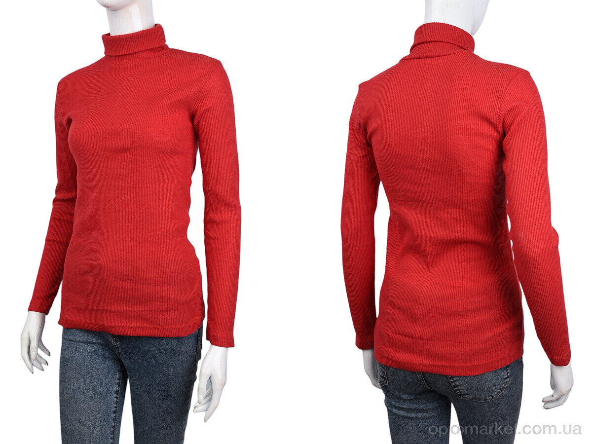 Купить Водолазка жіночі 9376-1 red Red Hat червоний, фото 3