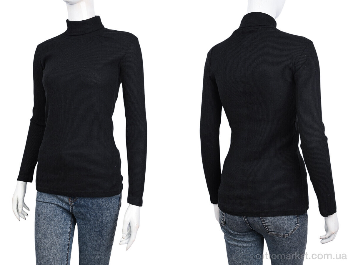 Купить Водолазка жіночі 9376-10 black Red Hat чорний, фото 3