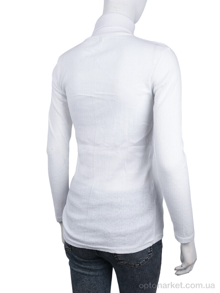 Купить Водолазка жіночі 9376-11 white Red Hat білий, фото 2