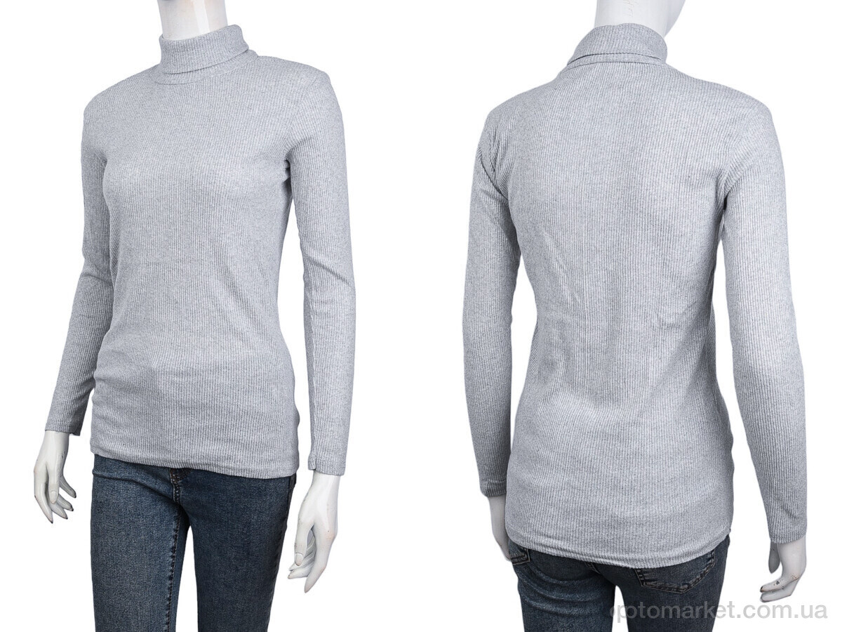 Купить Водолазка жіночі 9376-13 grey Red Hat сірий, фото 3