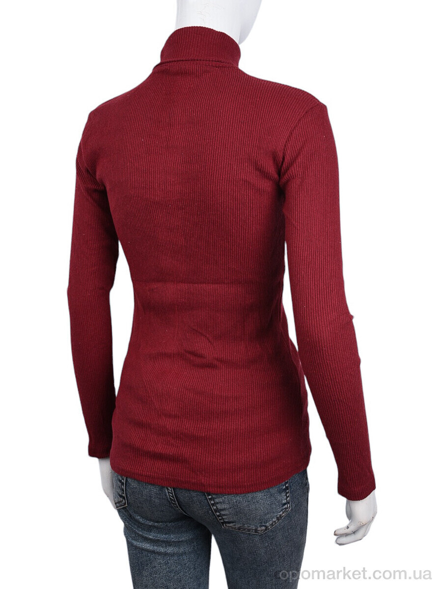 Купить Водолазка жіночі 9376-14 bordo Red Hat бордовий, фото 2