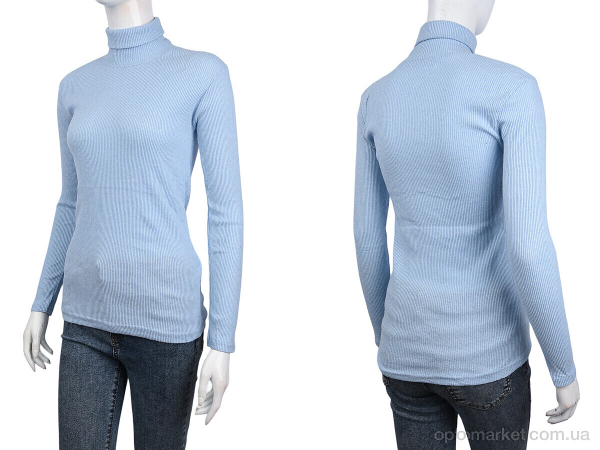 Купить Водолазка жіночі 9376-15 l.blue Red Hat блакитний, фото 3