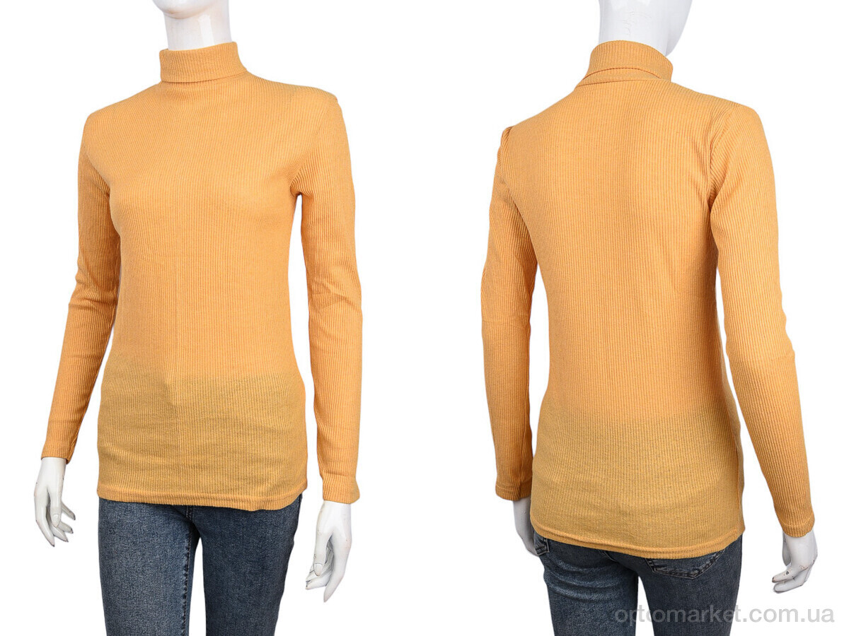 Купить Водолазка жіночі 9376-2 yellow Red Hat жовтий, фото 3