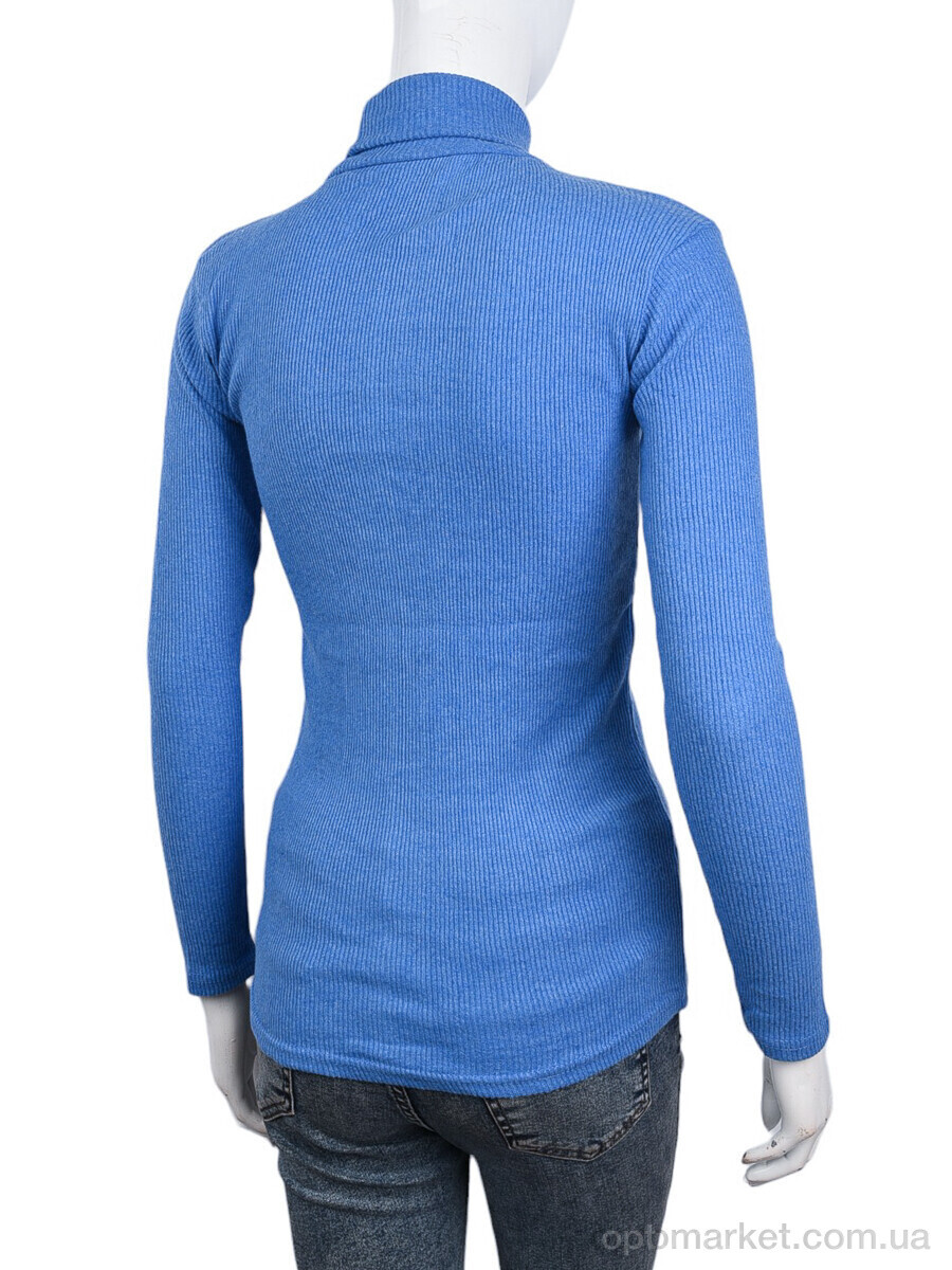 Купить Водолазка жіночі 9376-3 blue Red Hat синій, фото 2