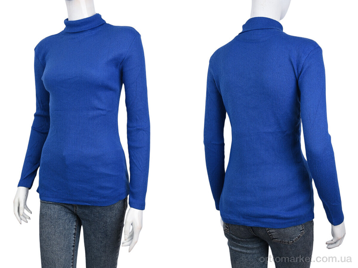 Купить Водолазка жіночі 9376-4 blue Red Hat синій, фото 3