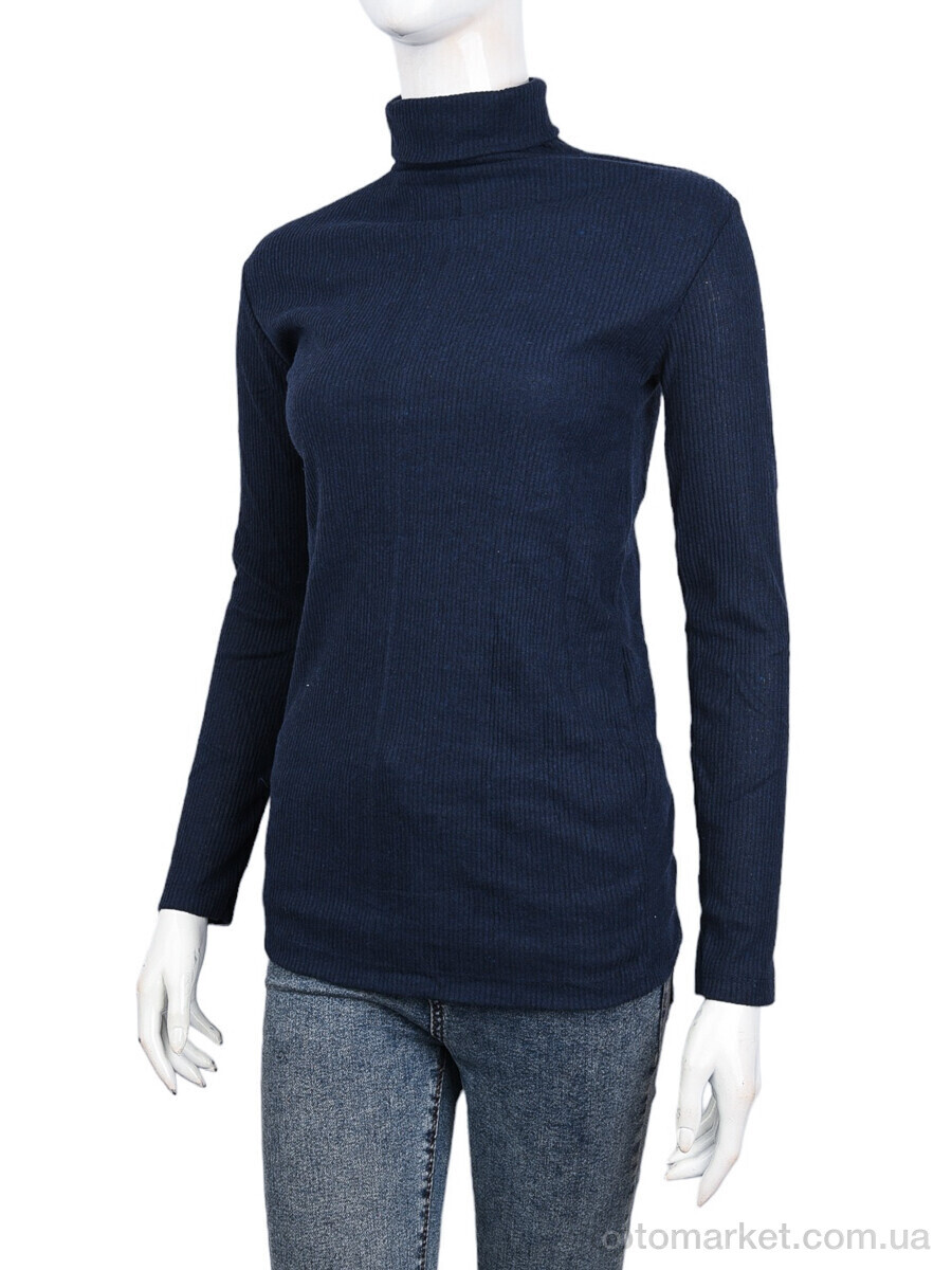 Купить Водолазка жіночі 9376-5 navy Red Hat синій, фото 1