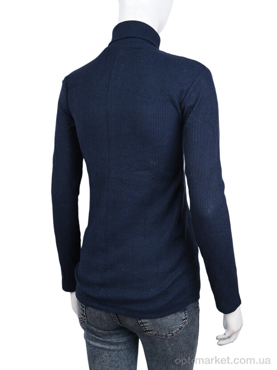 Купить Водолазка жіночі 9376-5 navy Red Hat синій, фото 2