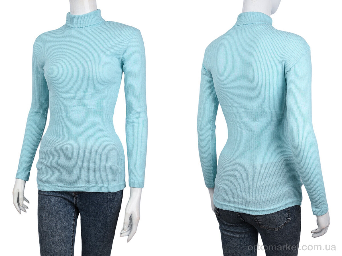 Купить Водолазка жіночі 9376-7 l.blue Red Hat блакитний, фото 3