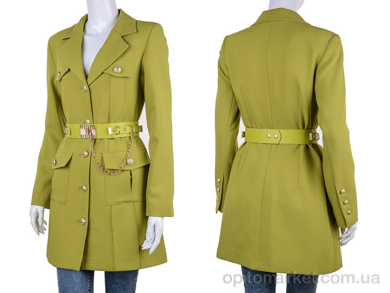 Купить Пиджак женские 9386 l.green Ladyform зеленый, фото 3