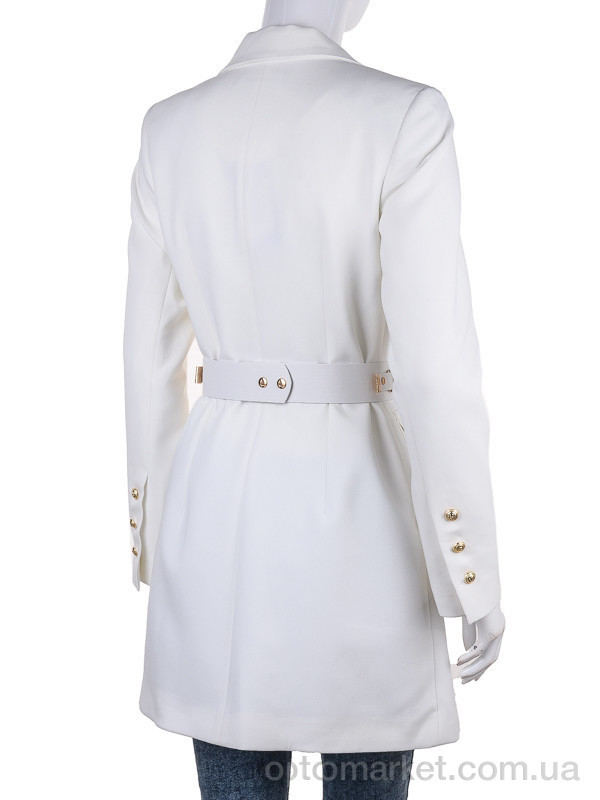 Купить Пиджак женские 9386 white Ladyform белый, фото 2