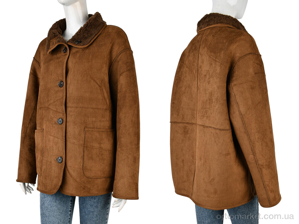 Купить Куртка жіночі 939 brown Edel коричневий, фото 5