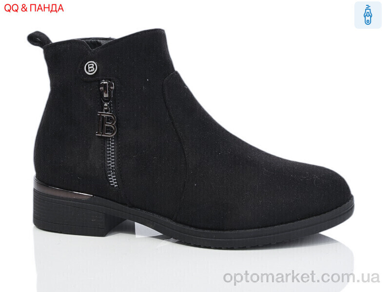 Купить Черевики жіночі 95-10 QQ&Панда чорний, фото 1