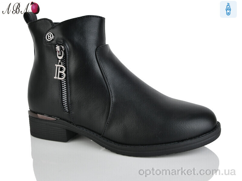 Купить Черевики жіночі 95-10 Aba чорний, фото 1