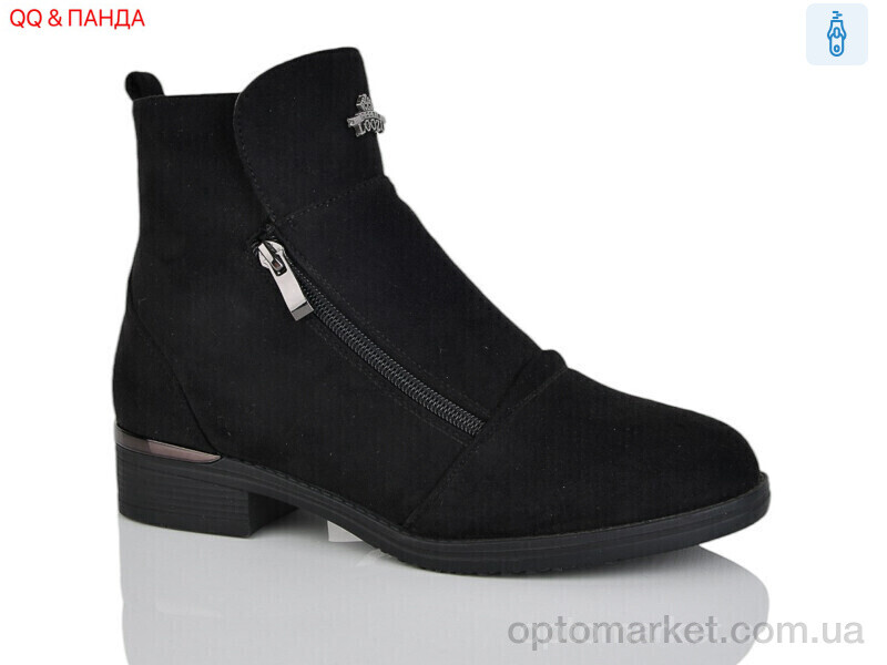 Купить Черевики жіночі 95-2C QQ&Панда чорний, фото 1