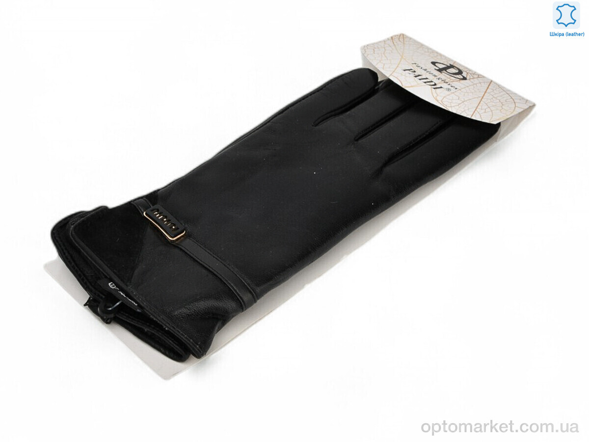 Купить Рукавички жіночі 95-3 black Paidi чорний, фото 1