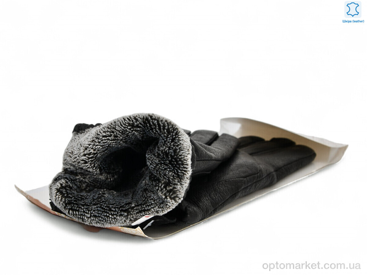 Купить Рукавички жіночі 95-3 black Paidi чорний, фото 2