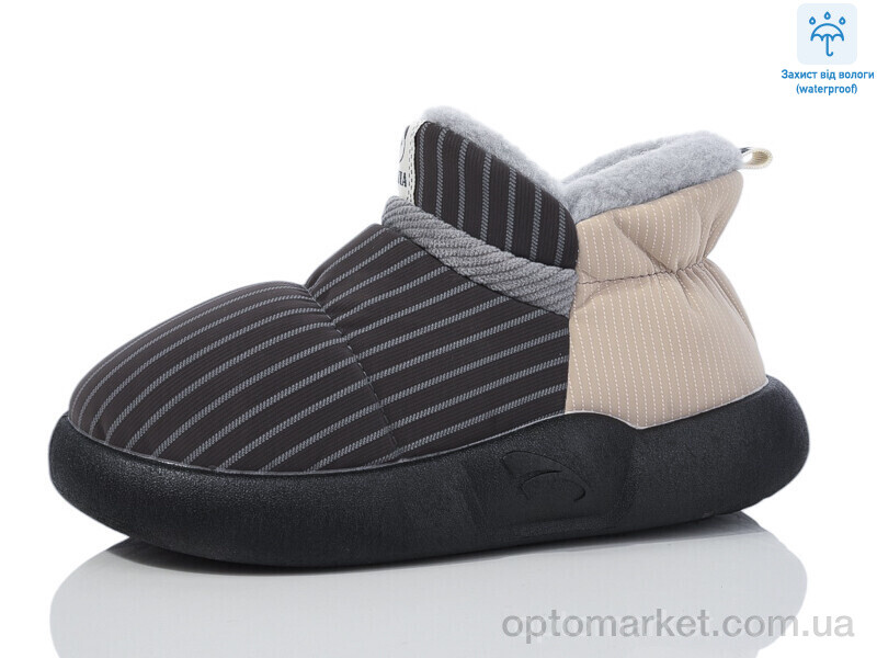 Купить Капці жіночі 951-3 Luck Line сірий, фото 1