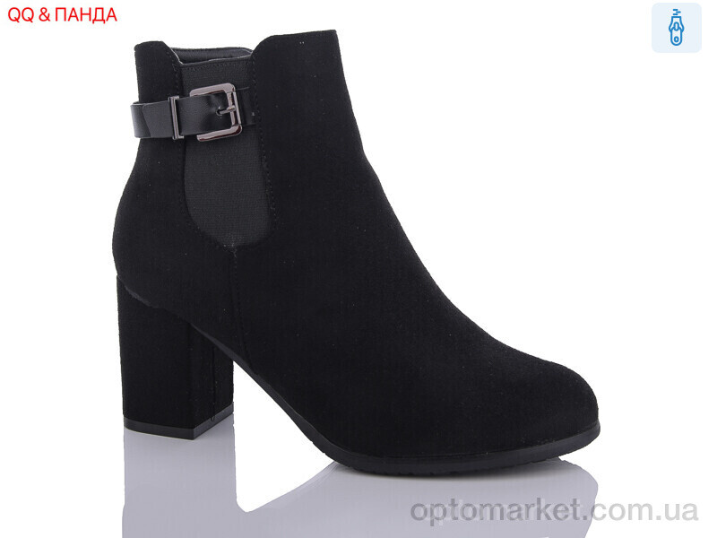 Купить Черевики жіночі 953-1C QQ shoes чорний, фото 1