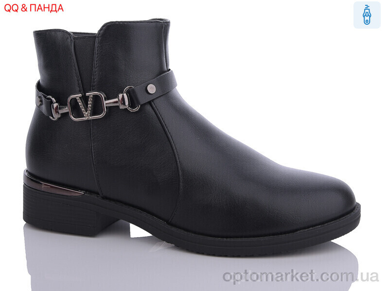 Купить Черевики жіночі 959-11 QQ shoes чорний, фото 1
