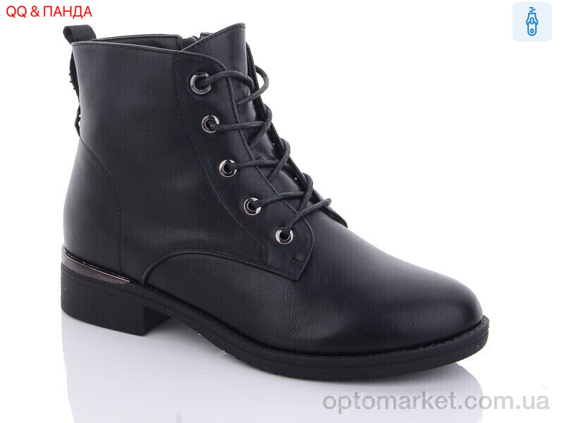 Купить Черевики жіночі 959-5 QQ shoes чорний, фото 1