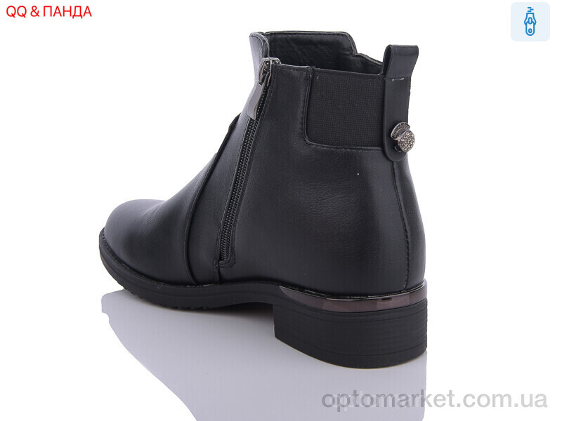 Купить Черевики жіночі 959-8 QQ shoes чорний, фото 2