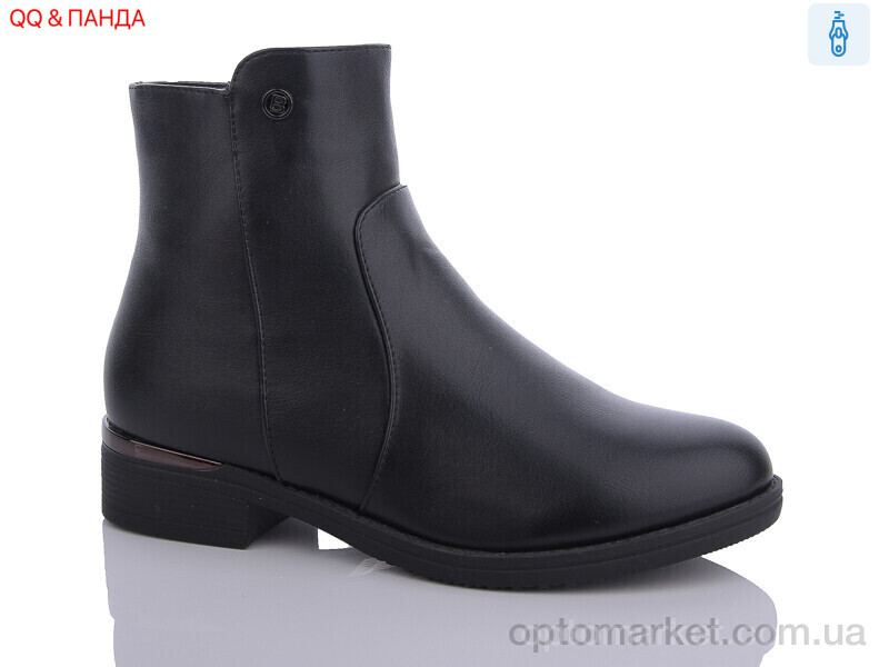 Купить Черевики жіночі 959-9 QQ shoes чорний, фото 1