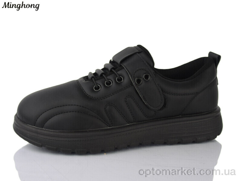 Купить Кросівки жіночі 961-1 Minghong чорний, фото 1