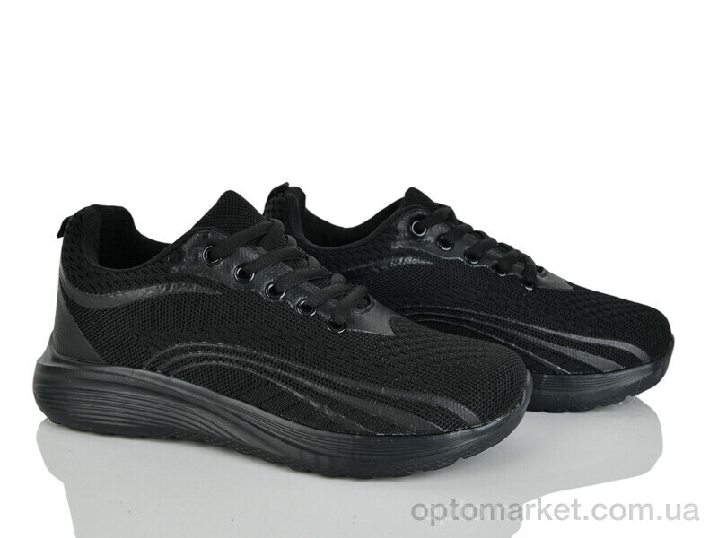 Купить Кросівки жіночі 962-003 піна Xifa чорний, фото 1