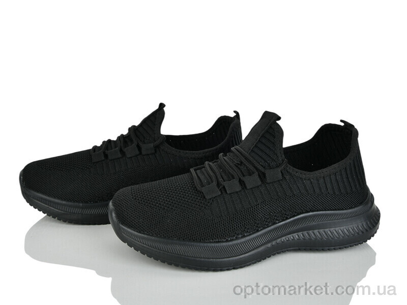 Купить Кросівки жіночі 964-009 піна Xifa чорний, фото 1