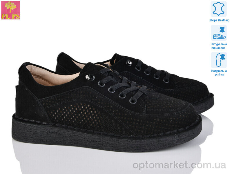 Купить Кросівки жіночі 965-5 PLPS чорний, фото 1