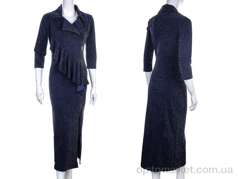 Купить Сукня жіночі 965 navy Vande Grouff синій, фото 3