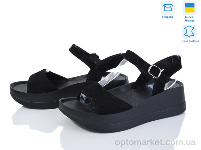 Купить Босоніжки жіночі 9652-1 Ailinda чорний, фото 1