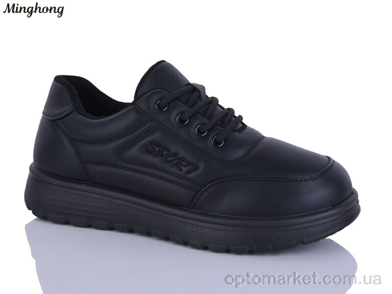Купить Кросівки жіночі 966-1 Minghong чорний, фото 1