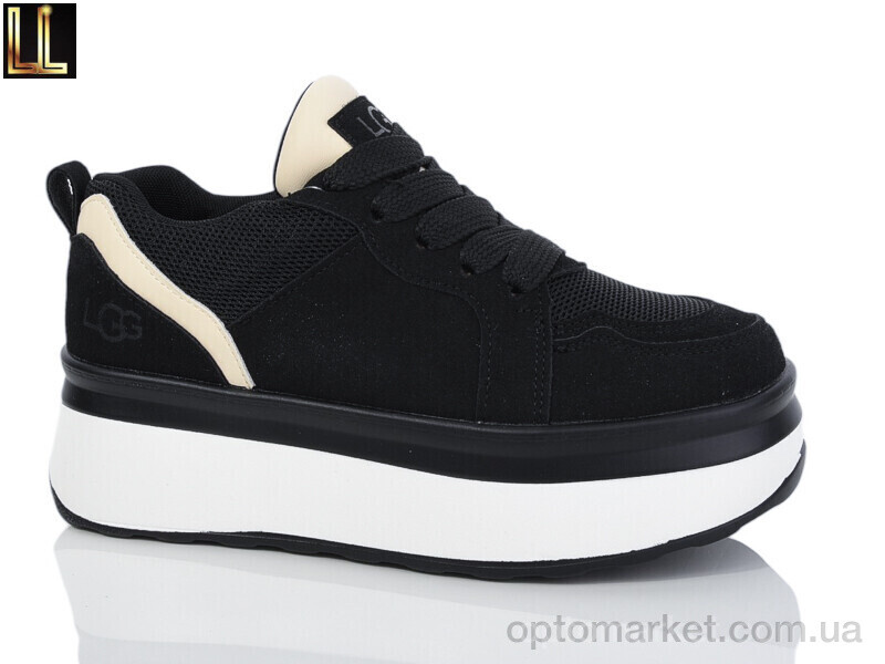 Купить Кросівки жіночі 966-16 Lilin чорний, фото 1