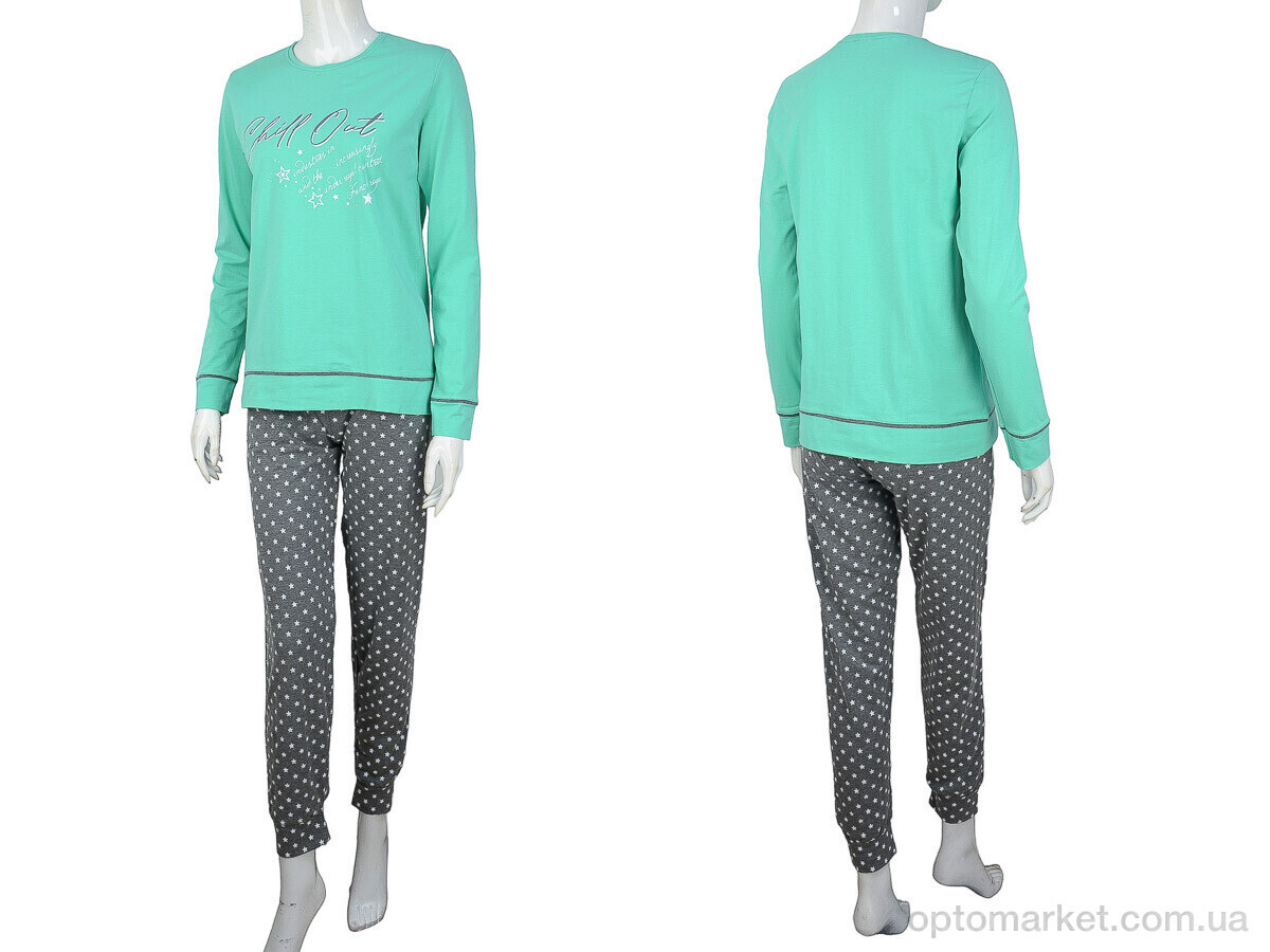 Купить Пижама жіночі 96664 green Nicoletta зелений, фото 3