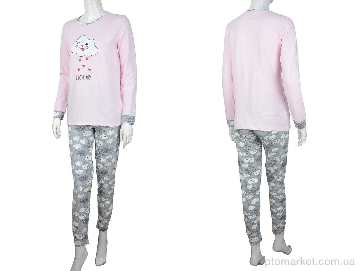 Купить Пижама жіночі 96689 grey Nicoletta сірий, фото 3