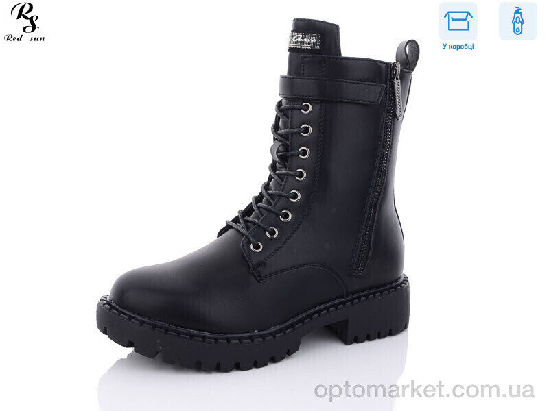 Купить Черевики жіночі 97-3 Hongquan чорний, фото 1