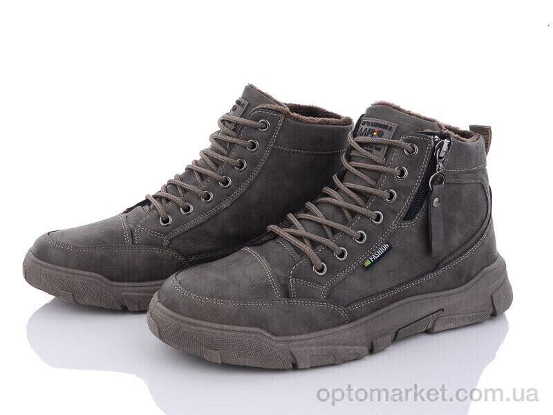 Купить Черевики чоловічі 970-2 Ok Shoes хакі, фото 1