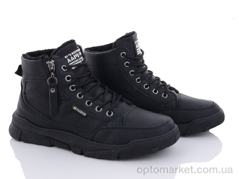 Купить Черевики чоловічі 970-3 Ok Shoes чорний, фото 1