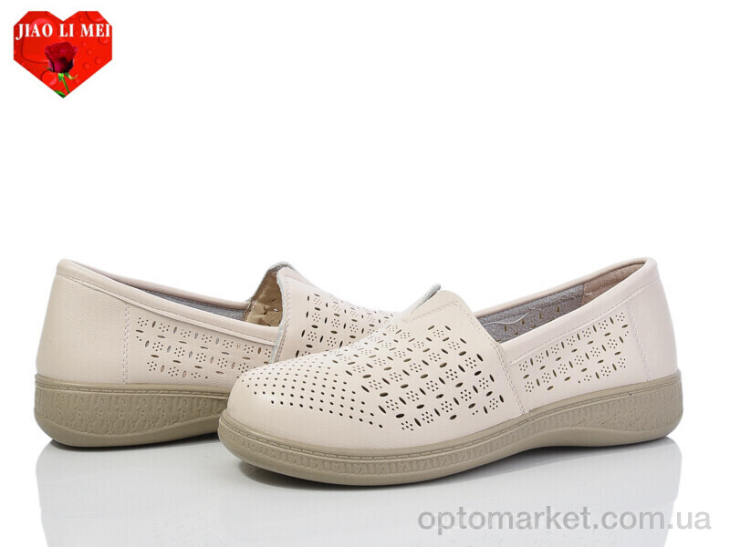 Купить Туфлі жіночі 971 Jiao Li Mei бежевий, фото 1
