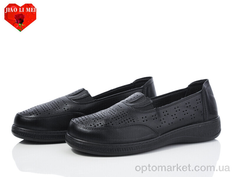 Купить Туфлі жіночі 972-1 Jiao Li Mei чорний, фото 1