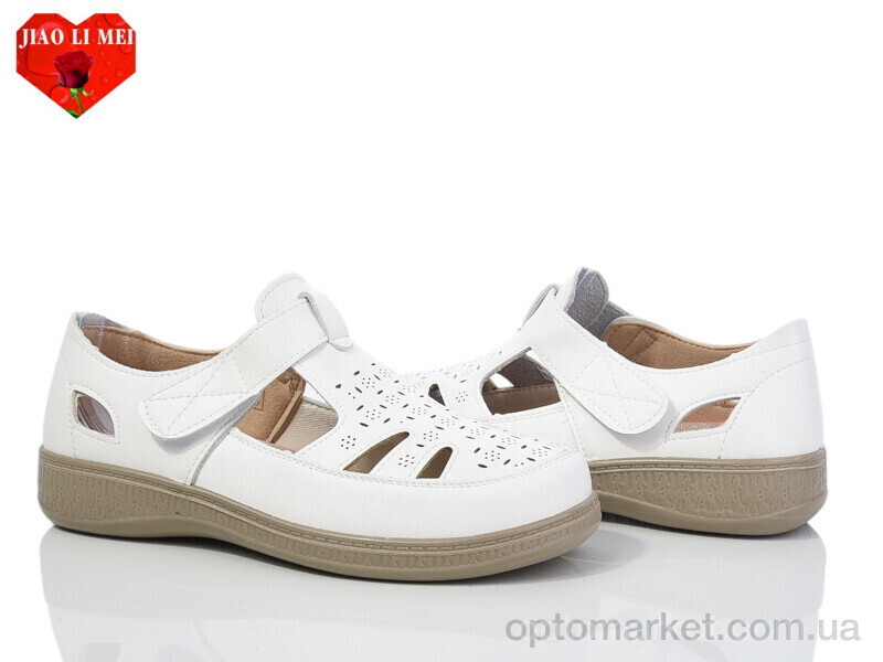 Купить Туфлі жіночі 975-2 Jiao Li Mei білий, фото 1